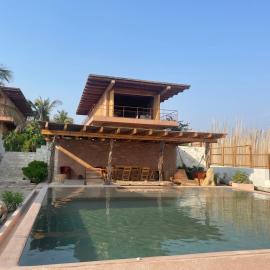 Increíble Casa frente a la playa, hotell i Puerto Escondido