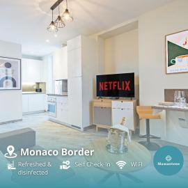 2mn Monaco - Hypercentre - Appartement rénové - BI