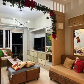 Tagaytay Family Staycation Spacious 2 Unit Condo Sleeps 5 to 7