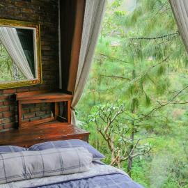 Omah kayu bromo: Ngadisari şehrinde bir otel
