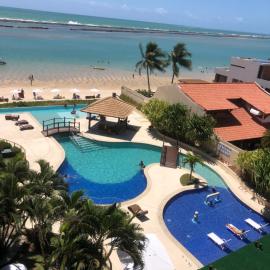 Queridinho do Barra Bali - Pé na Areia, hotel in Barra de São Miguel