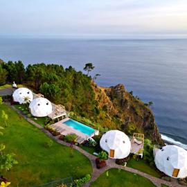 Fajã da Ovelha में, होटल Vi Naturae Glamping