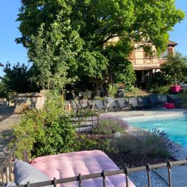 Le Clos d’Azel - Le gîte du cocher avec piscine