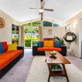 Retro 4 bedroom home, warm and welcoming, quiet location