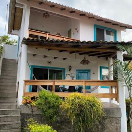 Cabaña Cangrejito Olon, hotel i Olón