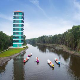 KDL Làng Nổi Tân Lập - Tan Lap Floating Village, hotel u gradu Mộc Hóa