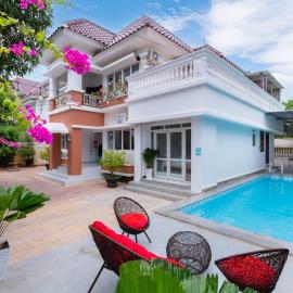 A5 Ngọc Tước - Villa Hồ Bơi Gần Biển Bãi Sau - Free Bida + Karaoke, hotel in Vung Tau