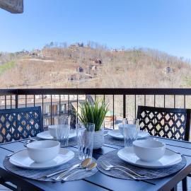 Pool, Views & Steps to Town: Chic Gatlinburg Condo