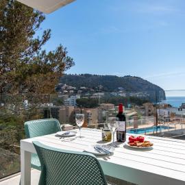 Seaview apartment 5C balcony In Canyamel Torre Doy