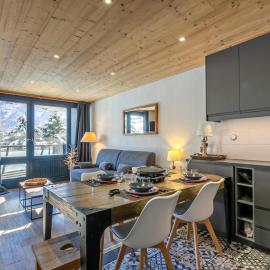 Appartement cosy au pied des pistes, animaux acceptés