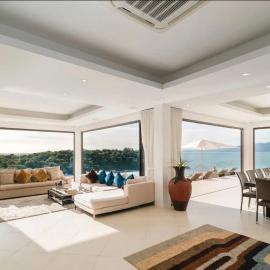 Casa Nicola Amazing Sea View Villa in Koh Samui, hotell i Amphoe Koh Samui