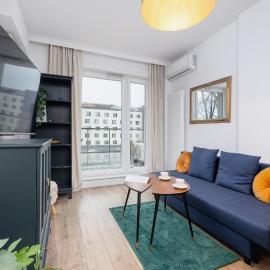 Exclusive Apartment in Katowice with Balcony, Parking, Gym and Sauna by Noclegi Renters