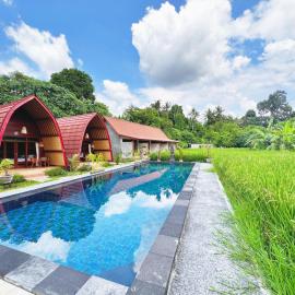Viesnīca Uma Raos Cottage Ubudā