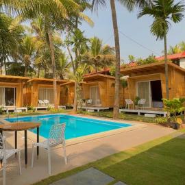 The Nine Beach Resort, hotel sa Patnem Beach