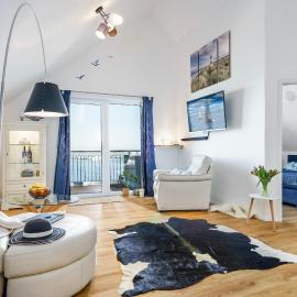 Lungomare Oro, Penthouse am Yachthafen, Traum Meerblick, Hunde erwünscht