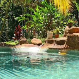 Private Eco Cabin B, pool, fast Wifi, Mountain Views, hotel a San Francisco