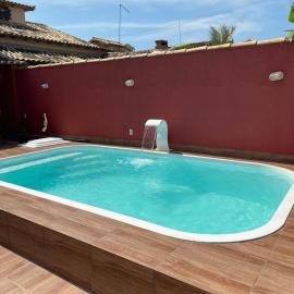 Casa com piscina- condomínio verão vermelho II UNAMAR CABO FRIO, viešbutis mieste Kabo Frijus
