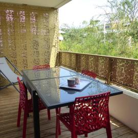 Residence Coeur boise appartement avec terrasse et wifi Espace vert, hotel v mestu Capbreton