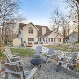 Beach & Lake Access: Family Poconos Home w/ Deck