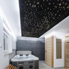 Franc Holiday House With a Spacious Terrace, Hot Tub And Sauna