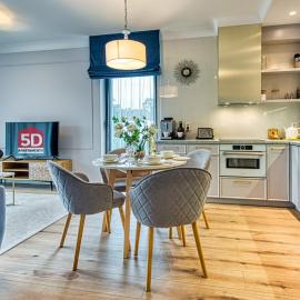 Rezydencja Niechorze Apartament SŁONECZNY 231 z Basenem, Sauną, Jacuzzi, przy samej PLAŻY - 5D Apartments