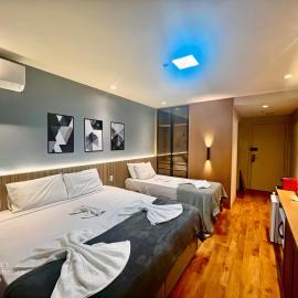 True América apart-hotel，坎普斯戈伊塔卡濟斯的飯店