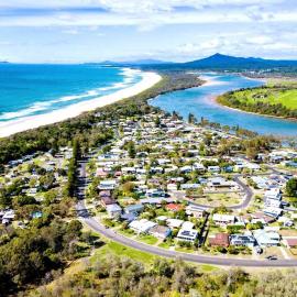 Byron's Beach House Mylestom, hotel en Mylestom
