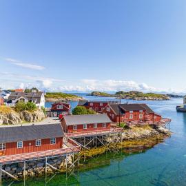 Henningsvær Rorbuer, khách sạn ở Henningsvær