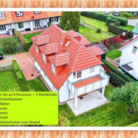 징스트에 위치한 호텔 Haus Admiral mit Garten, 5 Gehminuten zum Strand, inklusive WLAN, Sauna, Kamin, Tischtennisplatte, Bollerwagen für den Strand