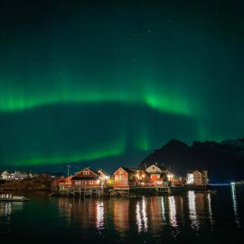 Henningsvær Rorbuer, hotel v destinaci Henningsvaer