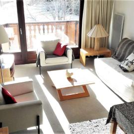 2 pièces cabine 6 pers, balcon sud - Alpe d'Huez - FR-1-405-349, hotel LʼHuez városában 