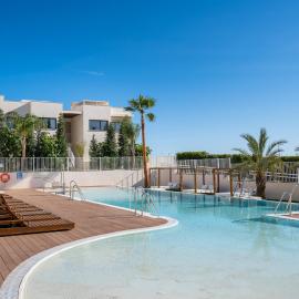 Lotus apartment with pool by Costarentals- Ref 240