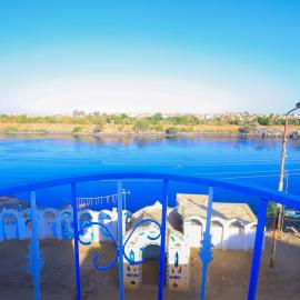 Nubian Popeye - Roof top - Nile View