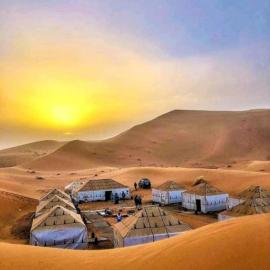 Merzouga Luxury Camp, hotel v destinaci Merzouga