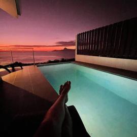Tahiti Moeatama : Villa NUI avec piscine privée
