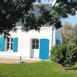 Maison calme 3*, 3 ch, jardin proche plage - 6 pers - FR-1-418-234