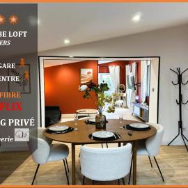 Loft O'Chalet - 10 min GARE - PARKING PRIVÉ, hotell i Amiens