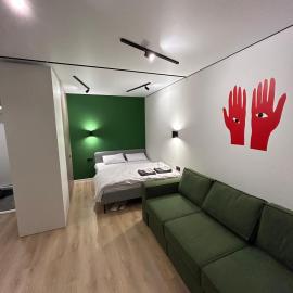 Fancy appartment、ポルタヴァのホテル