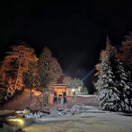 BowLakeHouse - Lakefront Cottage with Beach, hotel u gradu 'Bancroft'