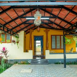 A Chettinad 3bhk AC Villa in Coimbatore on the way to Adiyogi and nearer to Maruthamalai
