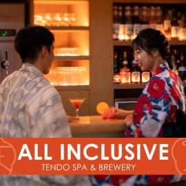 Ichiraku tendo spa & brewery, hotel Tendóban