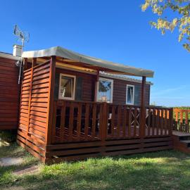 Mobile home climatisé 4 personnes proche Europapark, hotel a Vogelgrun