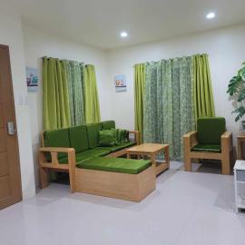 Air-Conditioned Living Room and Bedrooms