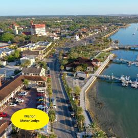 Historic Waterfront Marion Motor Lodge in downtown St Augustine: St. Augustine şehrinde bir otel