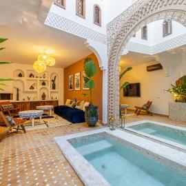 Riad Dar Lalla Saadia-Exclusiv-HeatedPool-Breakfast, Hotel in Marrakesch