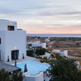 Villa Milagro 4Br with Sea View Mikri Vigla Beach