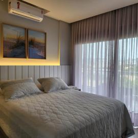 IMPRESSIONANTE DUPLEX PRÓXIMO AO MAR, 3 SUÍTES, Apt 407, hotel in Canto Grande
