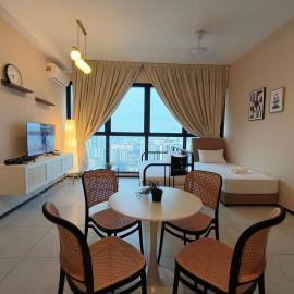New 2BR OR 3BR Cityview Homestay at Urban Suite BY URBAN STAYCATION LDL, Hotel in Jelutong
