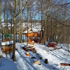 Treehous Sněžník s wellness, hotel a Dolní Morava