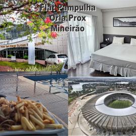 Flat Pampulha orla prox Mineirão